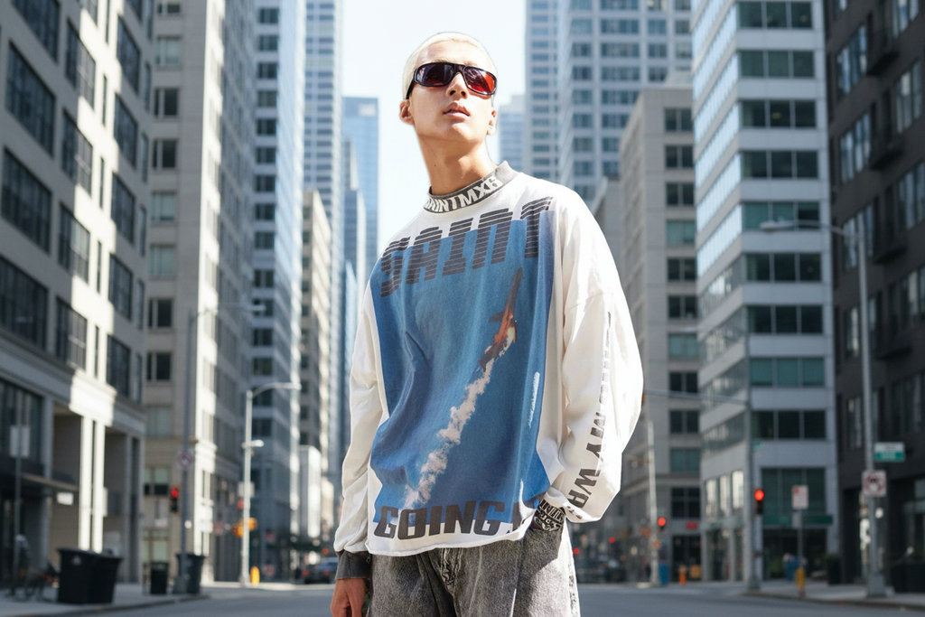 Going Up Long Sleeve T-Shirt