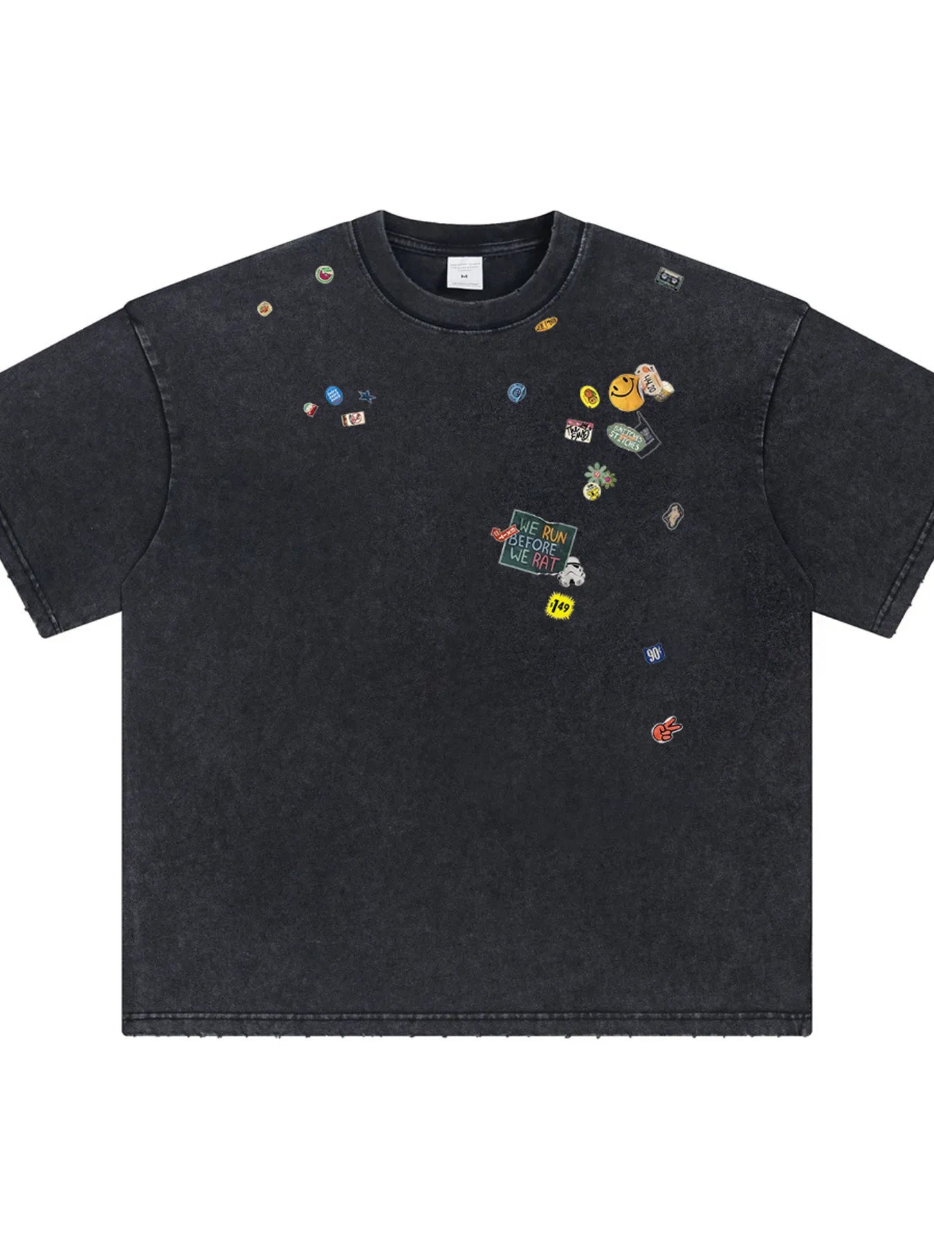 Men's Round Neck Oversized T-Shirt