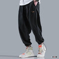 Men Jogger Solid color  Side Pockets Loose Style Men's Sweatpants Fashion Harajuku High Street Casual Pants 5 Colors