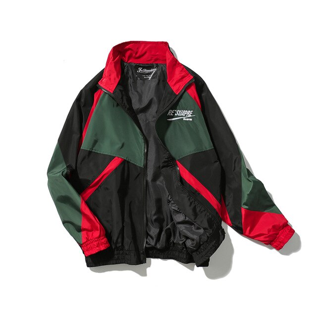 Korean style Windbreaker Harajuku Vintage Streetwear Jackets