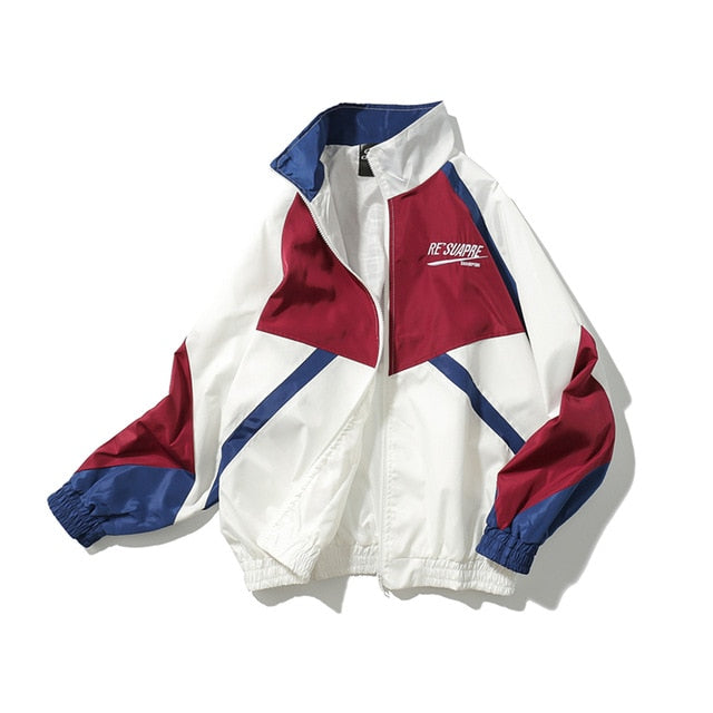 Korean style Windbreaker Harajuku Vintage Streetwear Jackets